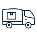 Icon delivery van